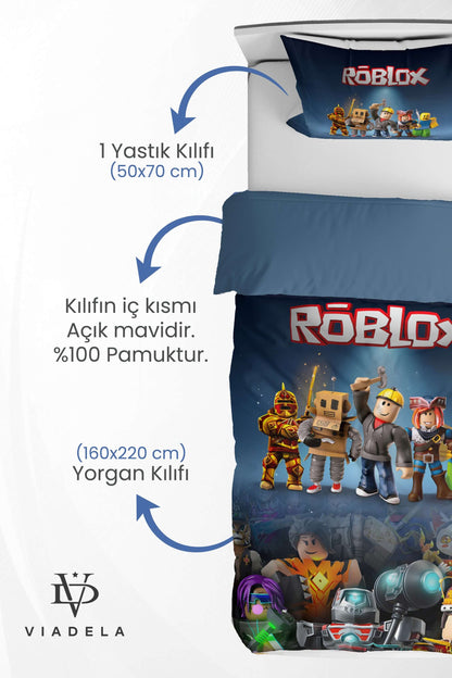 Roblox Çocuk Nevresim Takımı (Çarşafsız)